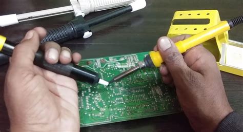 Soldering techniques: Desolder pump .